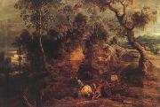 Peter Paul Rubens Landscape With Carters (mk27) oil